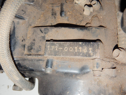 1977 YAMAHA TT500 ENGINE MOTOR 1T1-001161 CRANK CASES CYLINDER HEAD GEARBOX - MotoRaider
