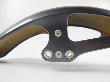 VINTAGE FRONT FENDER MUD GUARD GRAY L=29" W=5" YAMAHA XV XJ DUCATI CAGIVA MORINI - MotoRaider