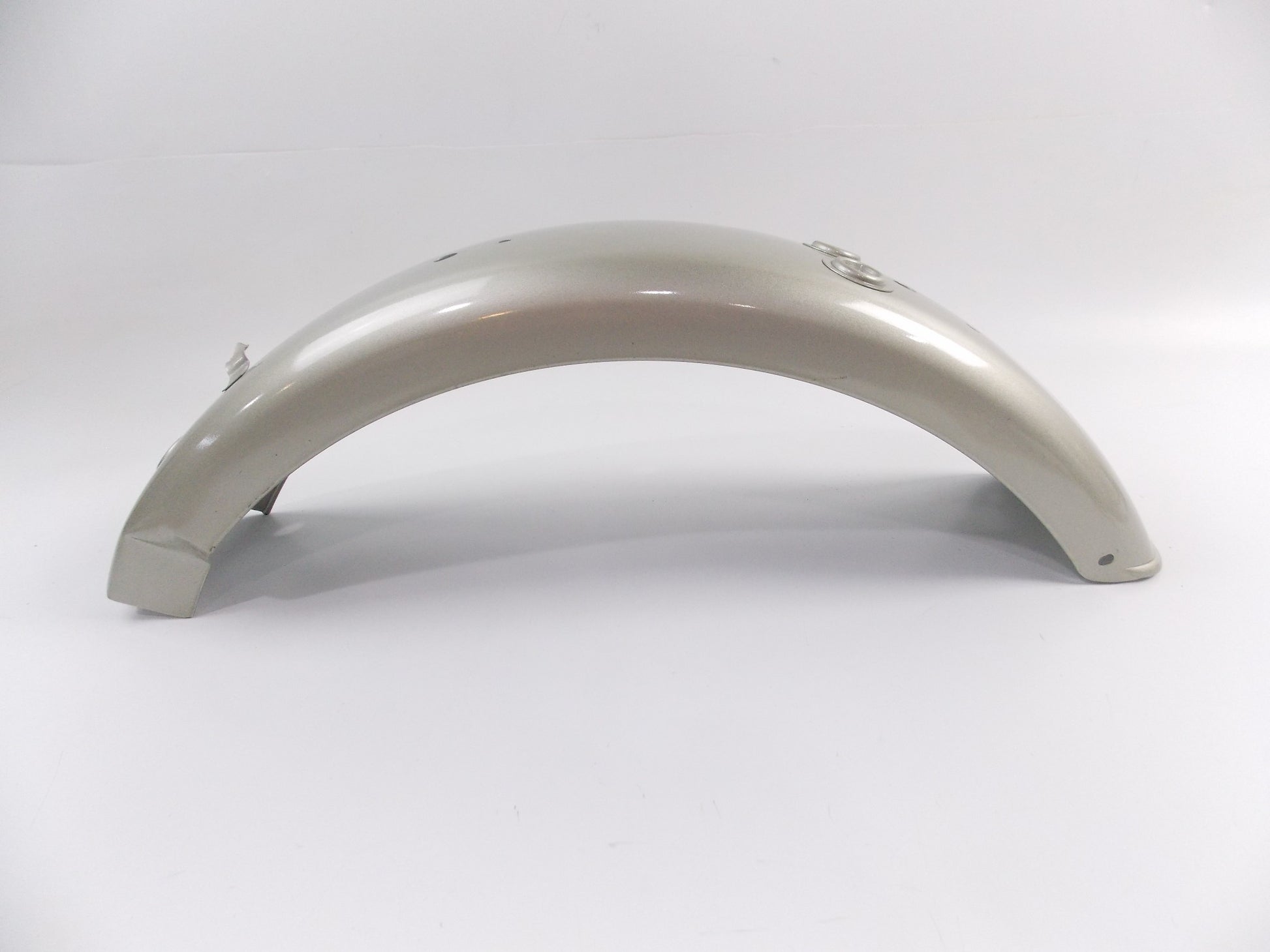 NOS OEM CAGIVA GREY SILVER REAR FENDER METAL 800L31635 - MotoRaider