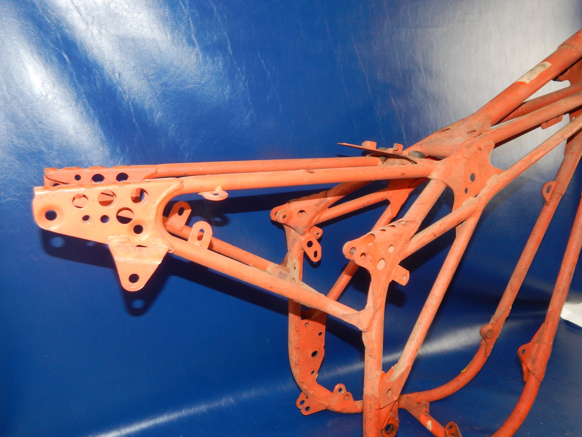 1981 KTM 125 250 MC GS FRAME CHASSIS VINTAGE PENTON ENDURO CROSS NECK H=180mm - MotoRaider