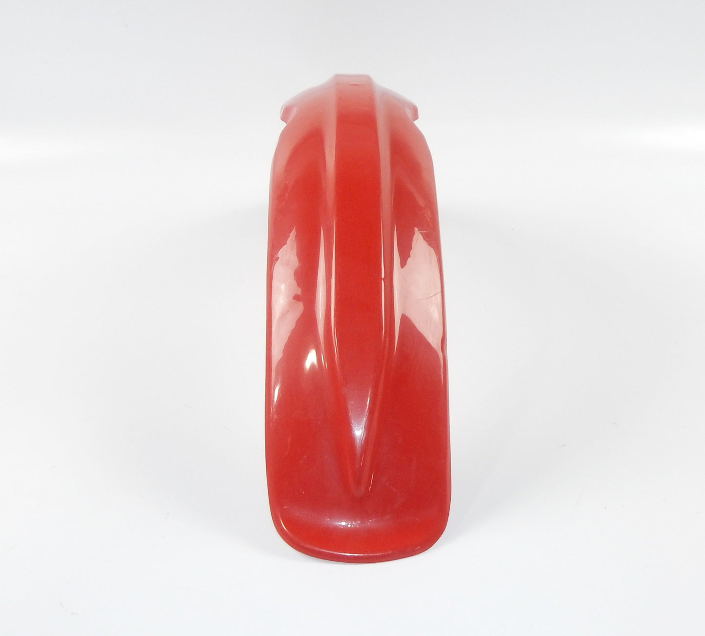 MUD GUARD FRONT FENDER RED PLASTIC L=32.5" FANTIC GILERA CAGIVA MORINI VINTAGE - MotoRaider