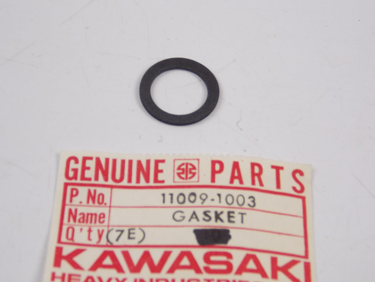 NOS OEM KAWASAKI NEUTRAL GASKET 1976-1981 KM100 KE100 KD100 11009-1003 - MotoRaider