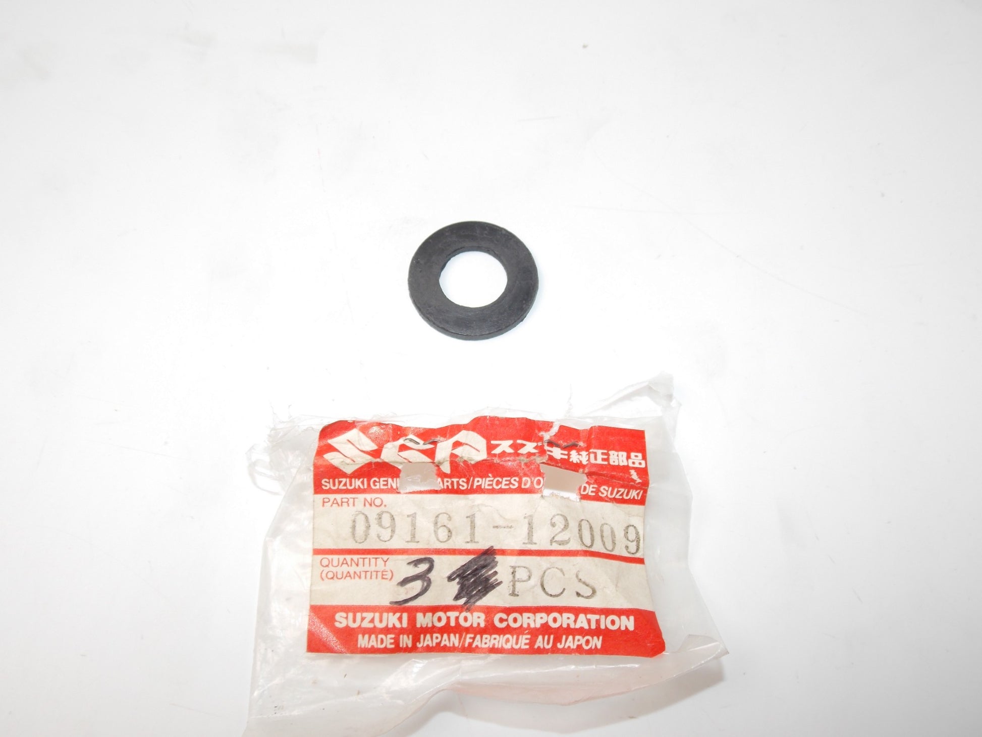 NOS OEM 1989-2011 SUZUKI GSX125/650/750 GSX-R1100 GSF1250/600 WASHER 09181-12009 - MotoRaider