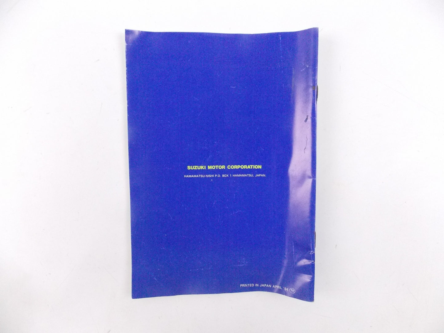 1994 INTER-EUROPE SUZUKI MOTORCYCLES DEALER NETWORK BOOK CATALOG 99013-19940-EUR - MotoRaider