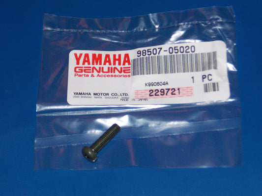 NOS 1994-2020 YAMAHA YFM80/350/400 YFB250 YFS200 PAN HEAD SCREW  98507-05020 - MotoRaider