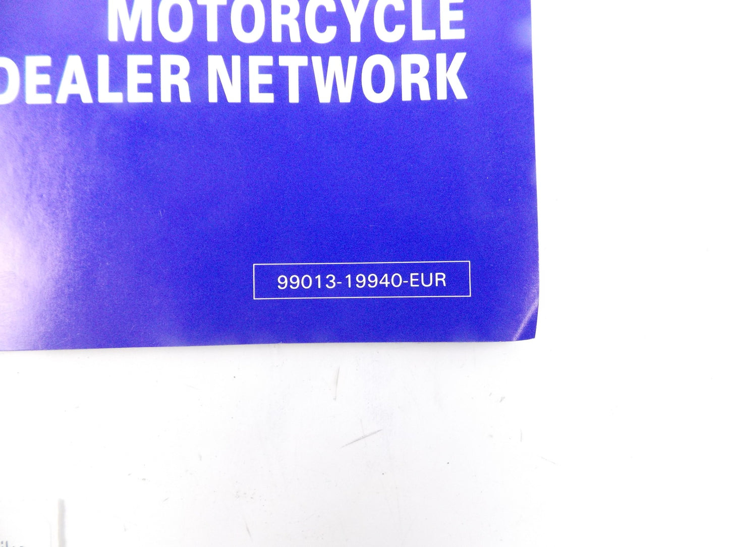 1995 INTER-EUROPE SUZUKI MOTORCYCLE DEALER NETWORK BOOK CATALOG 99013-19940-EUR - MotoRaider