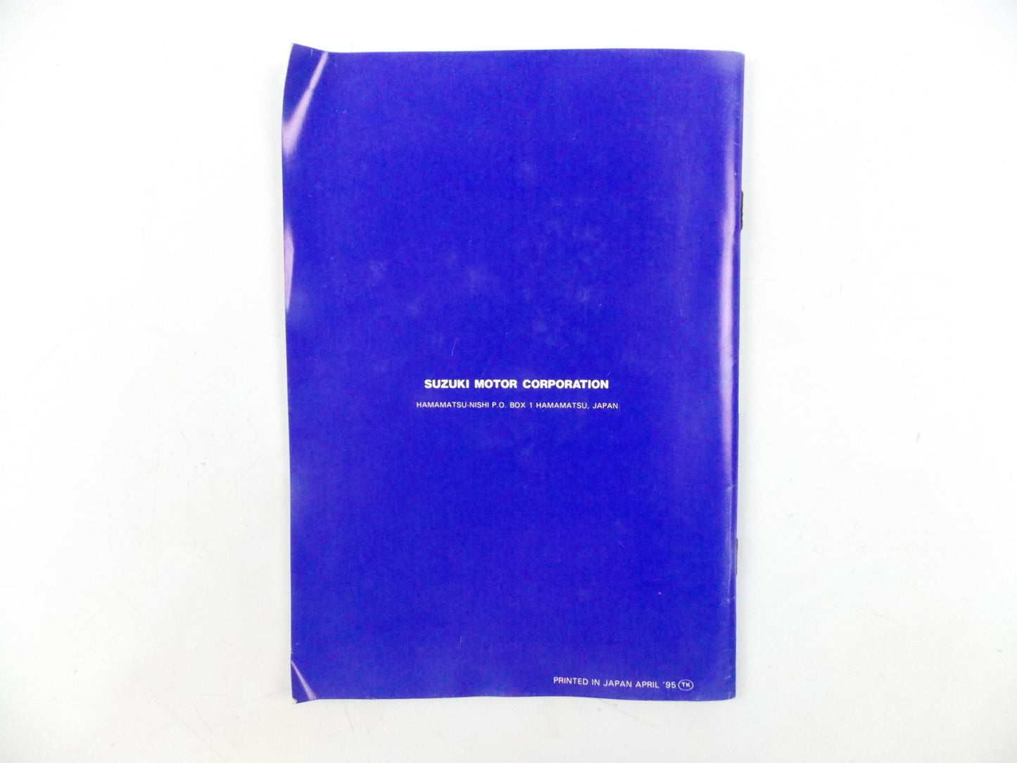 1995 INTER-EUROPE SUZUKI MOTORCYCLE DEALER NETWORK BOOK CATALOG 99013-19940-EUR - MotoRaider