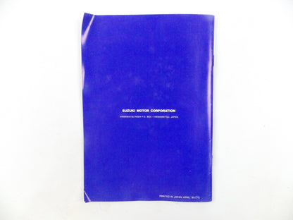 1995 INTER-EUROPE SUZUKI MOTORCYCLE DEALER NETWORK BOOK CATALOG 99013-19940-EUR - MotoRaider