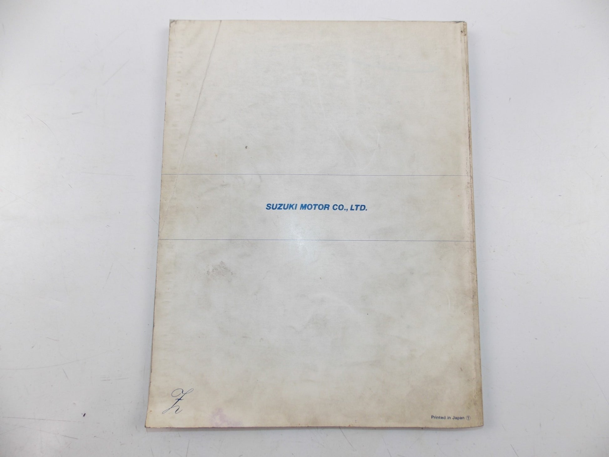 06/1982 SERVICE DATA MANUAL SUZUKI 4 STROKE BIKES ENGLISH 99510-01821-01E - MotoRaider