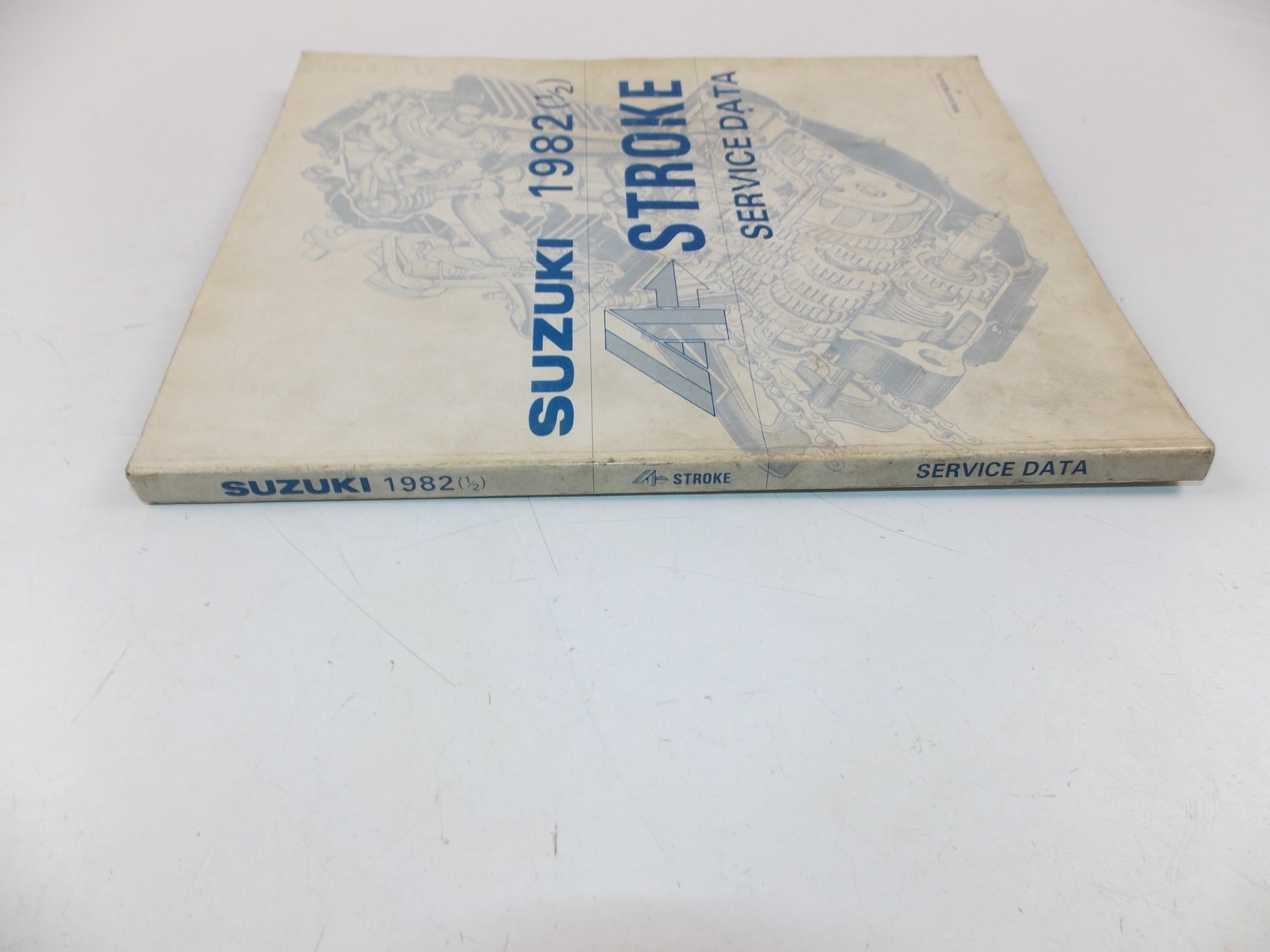 06/1982 SERVICE DATA MANUAL SUZUKI 4 STROKE BIKES ENGLISH 99510-01821-01E - MotoRaider