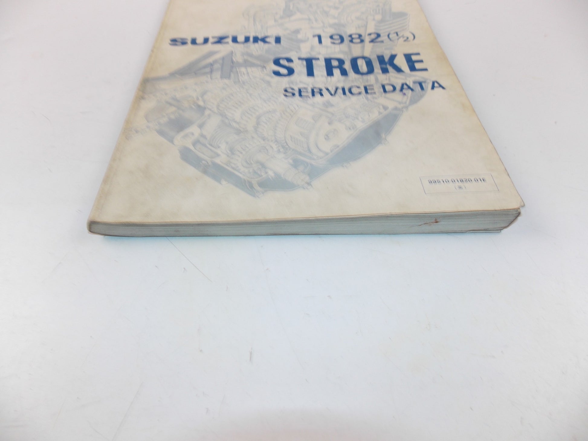 06/1982 SERVICE DATA MANUAL SUZUKI 4 STROKE BIKES ENGLISH 99510-01821-01E - MotoRaider