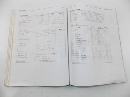 06/1982 SERVICE DATA MANUAL SUZUKI 4 STROKE BIKES ENGLISH 99510-01821-01E - MotoRaider