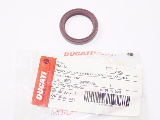 NOS OEM CAGIVA MORINI DART EXCALIBUR COGUARO NEW YORK CRANKSHAFT OIL SEAL 230112 - MotoRaider