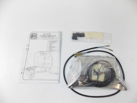 NOS GIVI E42 LUGGAGE TO-CASE EXTRA LIGHT KIT ART. E76 - MotoRaider