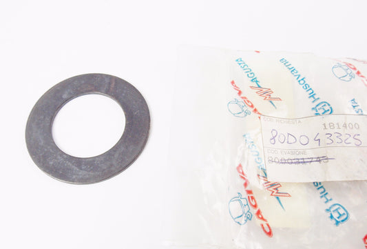 NOS OEM CAGIVA 1984 ALAZZURRA 350/650 SWING ARM THRUST WASHER 1.4mm 80D043325 - MotoRaider