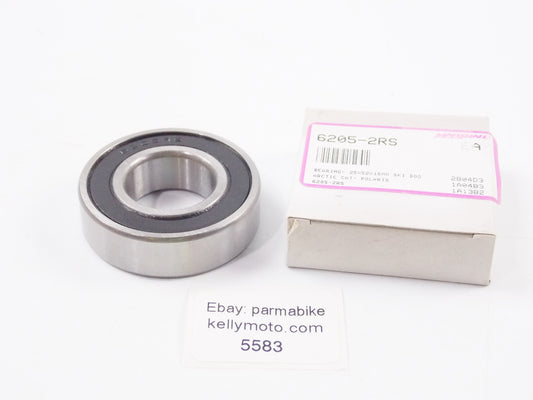 MARSHALL BEARING 25x52x15mm SKI DOO ARTIC-CAT POLARIS 6205-2RS SNOWMOBILE BALL - MotoRaider