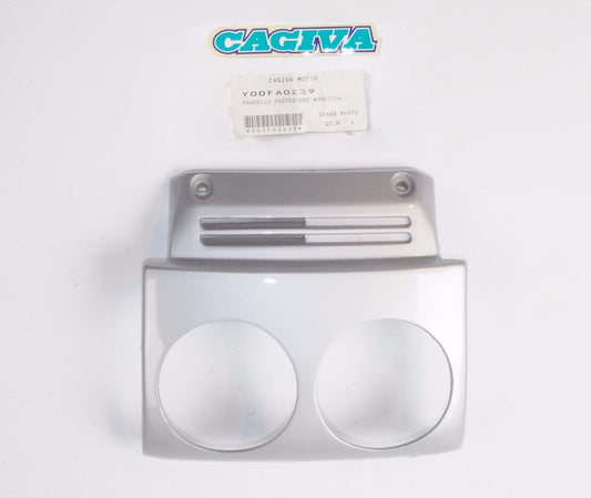 NOS OEM CAGIVA 1992-1994 CITY REAR PANEL SILVER Y00FA0239 - MotoRaider