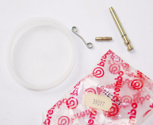 NOS OEM BREMBO CAGIVA 87 ALETTA ORO 125-S2 HUSQVARNA DUCATI PINKS KIT 800035097 - MotoRaider