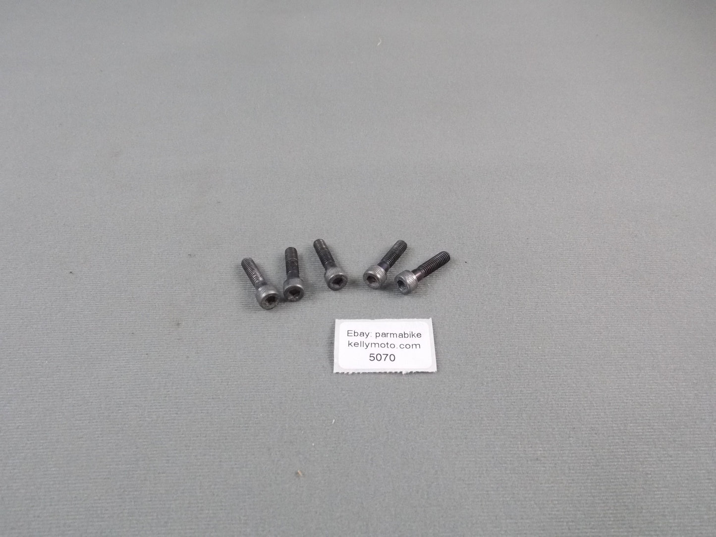 OEM YAMAHA 1976 YZ400 IGNITION DYNO ENGINE COVER SCREWS BOLTS - MotoRaider