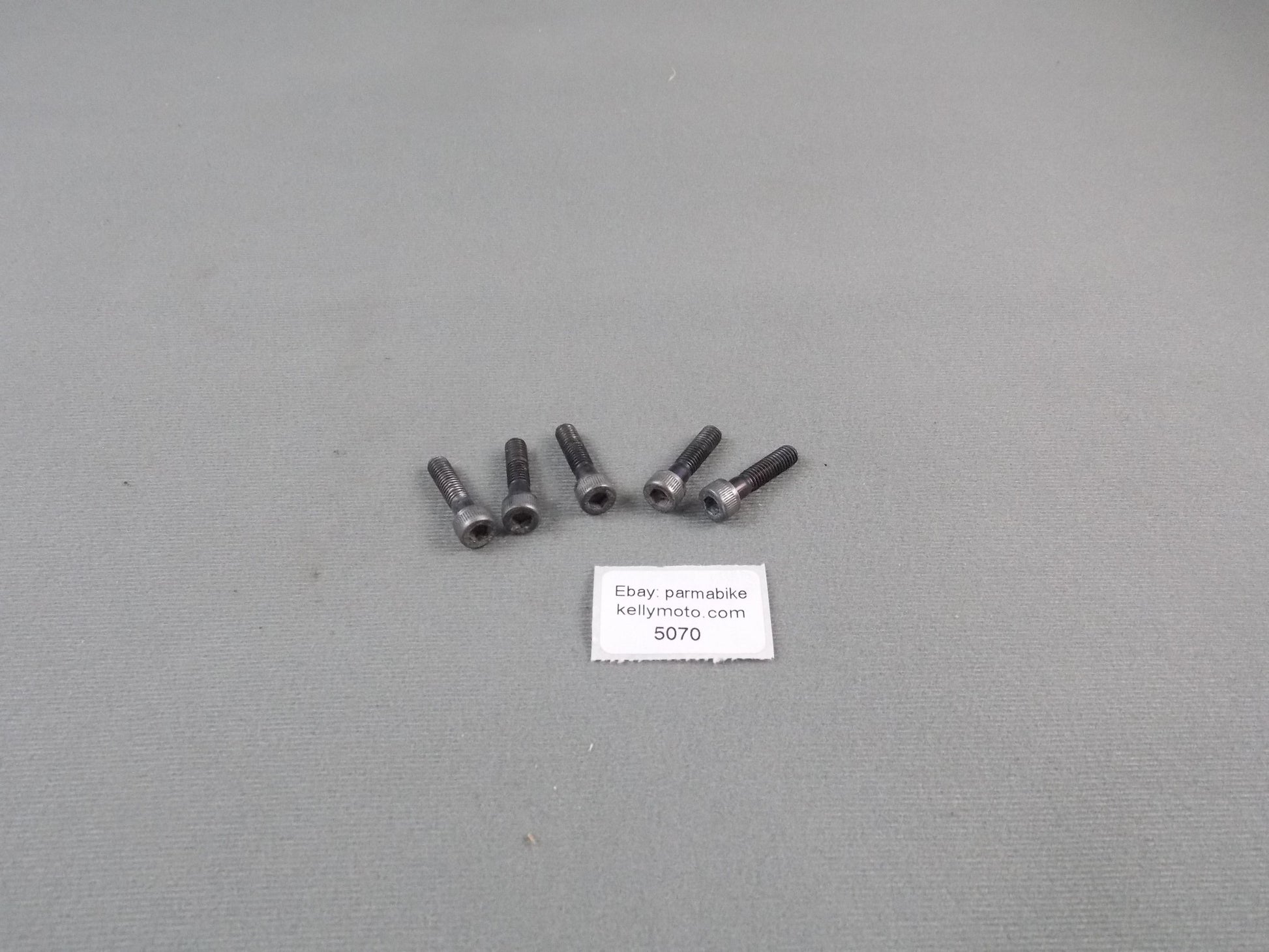 OEM YAMAHA 1976 YZ400 IGNITION DYNO ENGINE COVER SCREWS BOLTS - MotoRaider