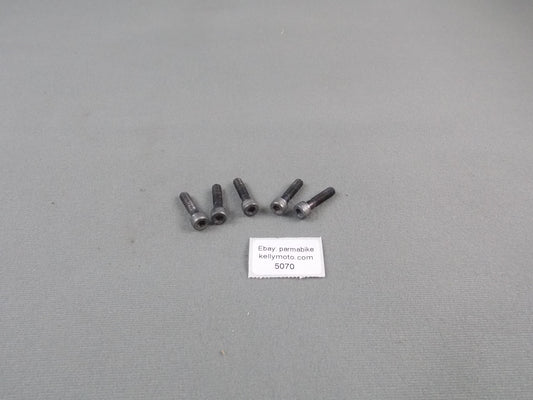 OEM YAMAHA 1976 YZ400 IGNITION DYNO ENGINE COVER SCREWS BOLTS - MotoRaider