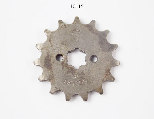 JT FRONT SPROCKET 15T KAWASAKI  JR 50 1983-2006 SUZUKI  LT 50 1984-1987 10115 - MotoRaider