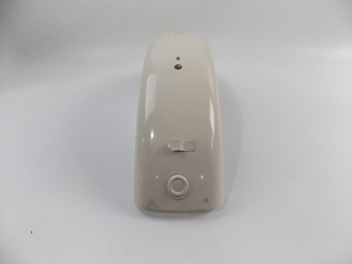 NOS OEM CAGIVA ALETTA ELECTRA 1984 125 WHITE REAR FENDER - MotoRaider