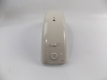 NOS OEM CAGIVA ALETTA ELECTRA 1984 125 WHITE REAR FENDER - MotoRaider