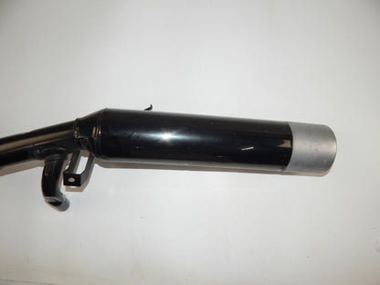 OEM YAMAHA 1984 FJ600 LEFT SIDE BLACK EXHAUST MUFFLER PIPE 49A-14711-00 VINTAGE - MotoRaider
