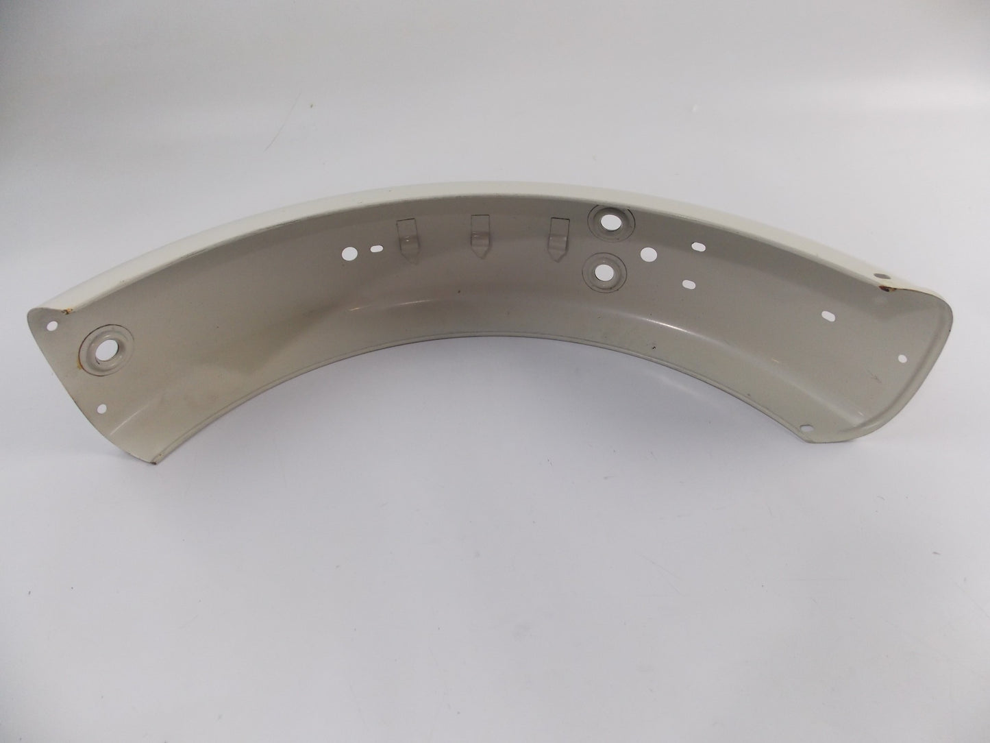 NOS OEM CAGIVA ALETTA ELECTRA 1984 125 WHITE REAR FENDER - MotoRaider