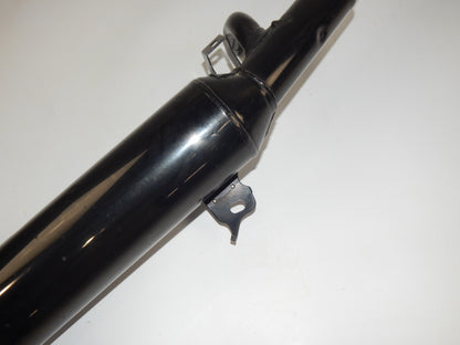 OEM YAMAHA 1984 FJ600 LEFT SIDE BLACK EXHAUST MUFFLER PIPE 49A-14711-00 VINTAGE - MotoRaider