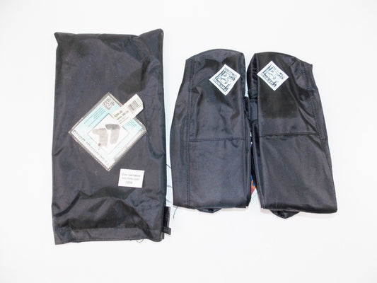 TUCANO BLACK WATERPROOF SHOE COVERS SIZE 38/39 (8/9 US) SHOE SIZE 36/37 (8/9 US) - MotoRaider