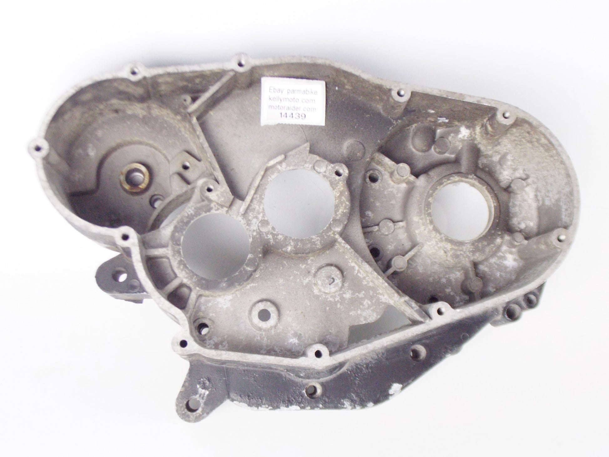 OEM LAVERDA 1984 LB 125 STRADA SPORT CUSTOM RH ENGINE CENTER CRANCASE 25404025 - MotoRaider