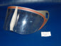VINTAGE MOTORCYCLE HELMET AGV V 5000 CLEAR VISOR SHIELD SCREEN GREY RED ITALY - MotoRaider