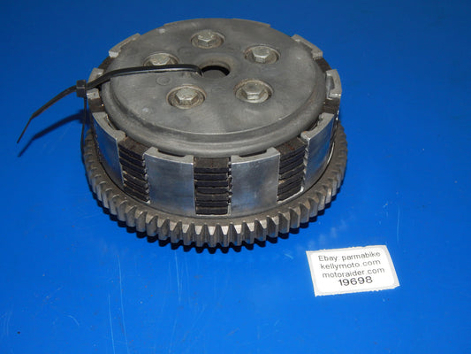 1980's HUSQVARNA MOTOR ENGINE CLUTCH DISC PLATE  BASKET SPRING 22T GEAR VINTAGE - MotoRaider