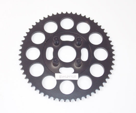 NOS OEM CAGIVA 1978 SST 125 REAR WHEEL DRIVE SPROCKET 59 TOOTH 800024450 - MotoRaider