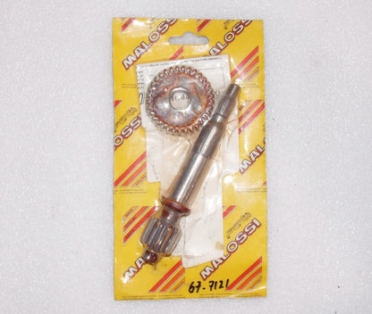 NOS MALOSSI 67 7121 TRANSMISSION GEAR SHAFT Z=15-33 PEUGEOT SV50 GEO ZENITH 2T - MotoRaider