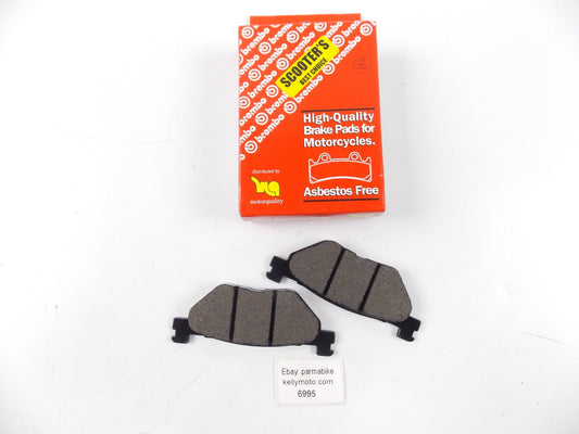NOS BREMBO YAMAHA 500 T-MAX PADS BRAKE FRONT REAR WHEEL 07052 - MotoRaider