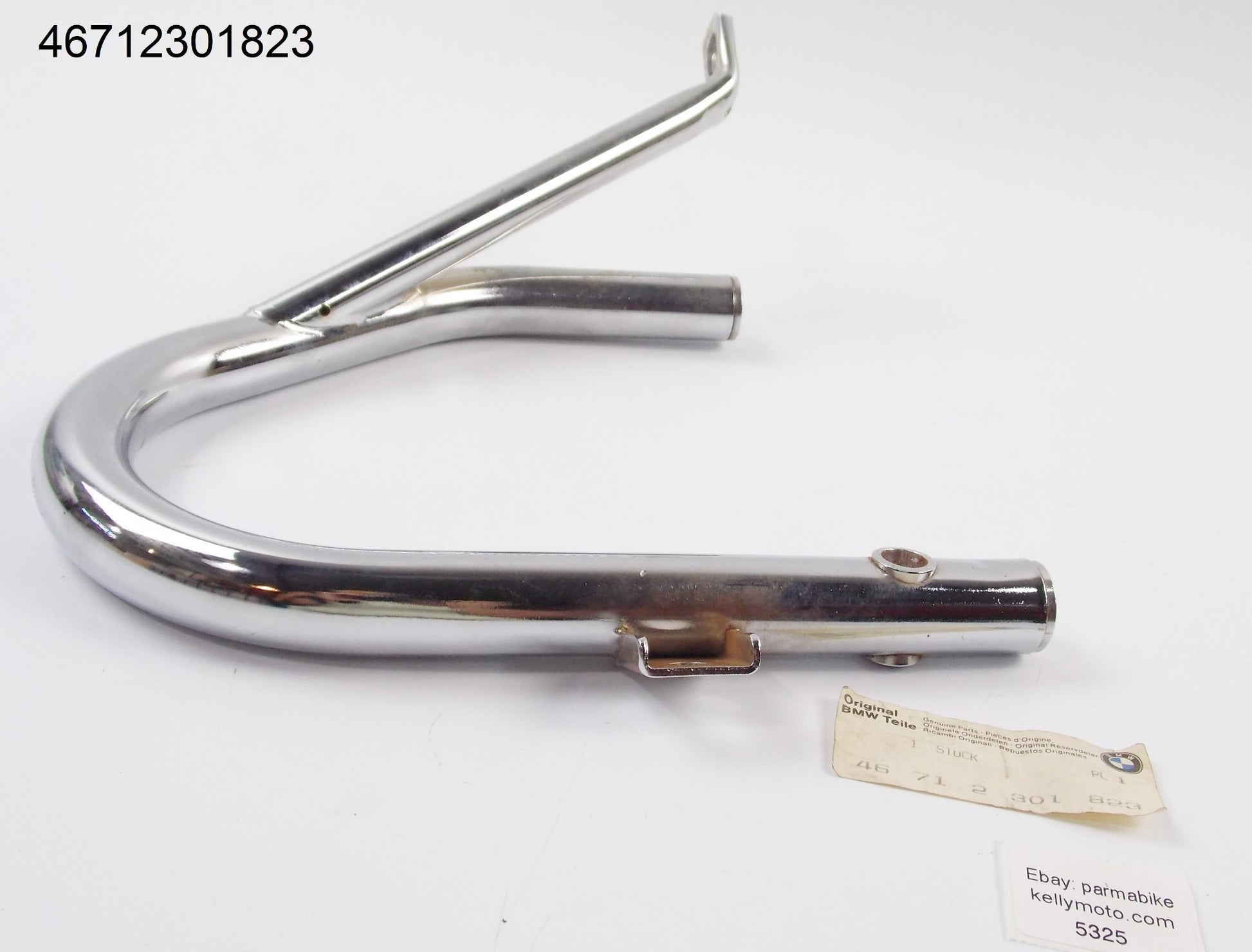 BWM 1978-85 R45 R65 R65LS SAFETY BAR RIGHT CYLINDER PROTECTOR GUARD 46712301823 - MotoRaider