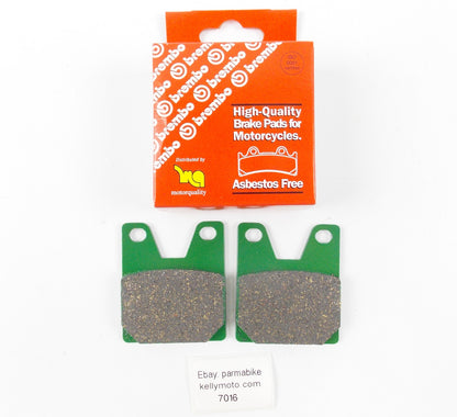 BREMBO YAMAHA 1998-1999-2000-2001 YFZ1000 REAR WHEEL BRAKE PADS 07.YA38.07 - MotoRaider