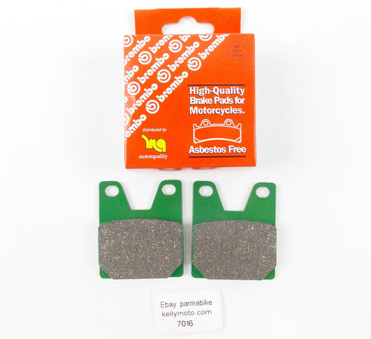 BREMBO YAMAHA 1998-1999-2000-2001 YFZ1000 REAR WHEEL BRAKE PADS 07.YA38.07 - MotoRaider