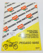 1992 APRILIA PEGASO 50 SPARE PARTS CATALOG MANUAL BOOK 217 - MotoRaider