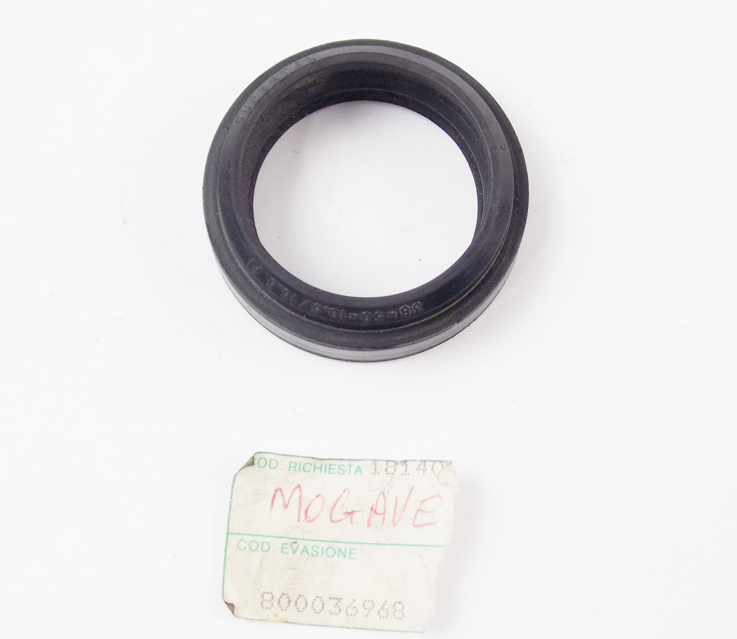 NOS OEM CAGIVA 1982 WMX 250 FRONT FORK SEAL RING 38x50x10.5/16.5 800036968 - MotoRaider