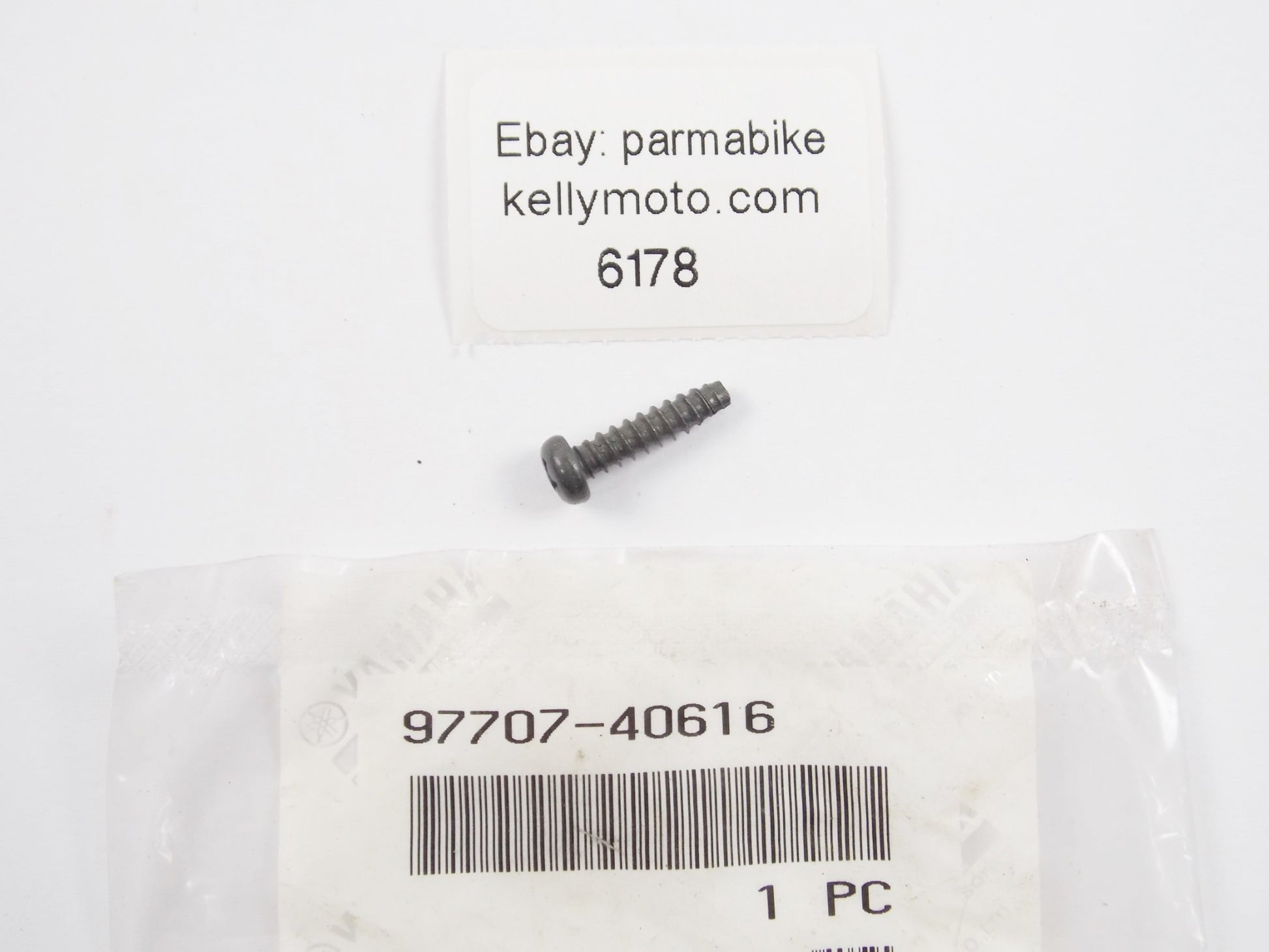 OEM YAMAHA 1989-1996 VMX12 | 2001 VMX1200 ELECTRICAL SCREW TAPPING 97707-40616 - MotoRaider