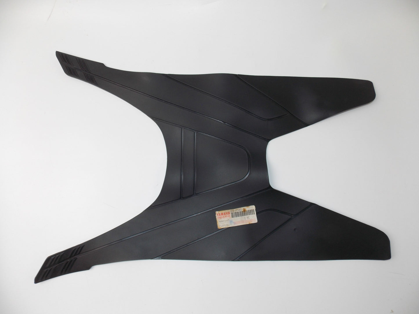 NOS OEM YAMAHA 1997 XC150 STAND FOOTREST FLOOR PAD MAT 3UH-F7483-50 - MotoRaider