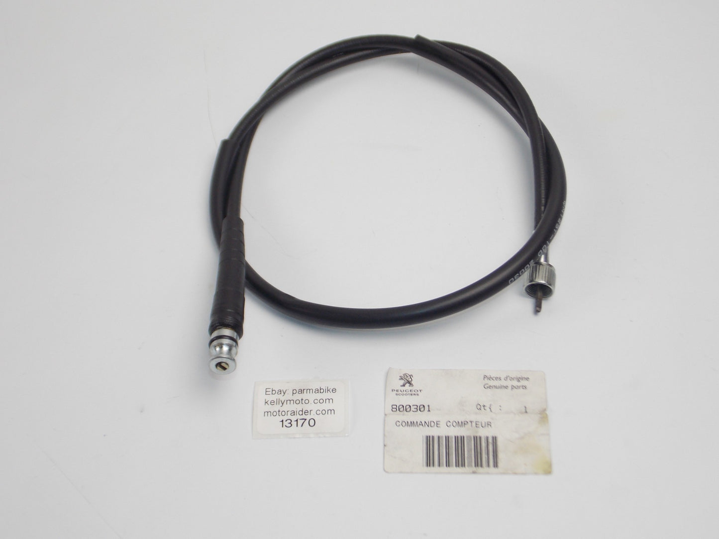 NOS OEM PEUGEOT JET FORCE 125 SCOOTER SPEEDOMETER CONTROL CABLE 800301 - MotoRaider