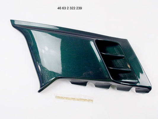 NOS BMW 1991 1992 K100-RS YUCAGREEN FAIRING TRIM PANEL LOWER LEFT 46632322239 - MotoRaider