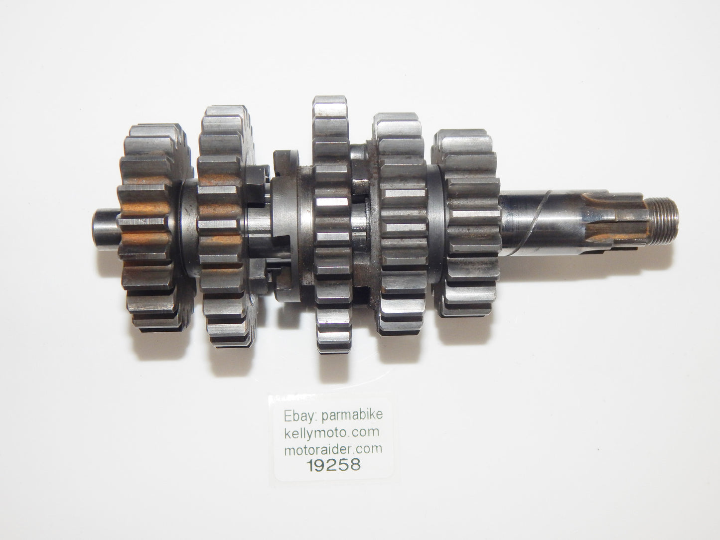 1972 HUSQVARNA ENGINE MOTOR CRANKSHAFT GEARBOX SHAFT TRANSMISSION - MotoRaider