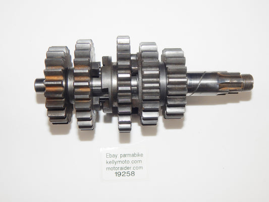 1972 HUSQVARNA ENGINE MOTOR CRANKSHAFT GEARBOX SHAFT TRANSMISSION - MotoRaider