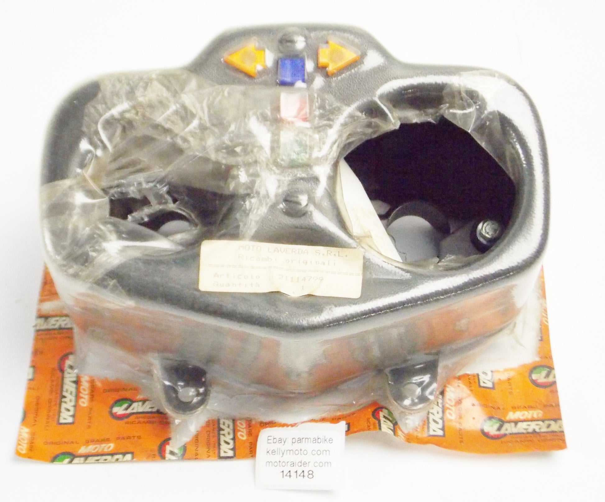 LAVERDA LB125 INSTRUMENT CLUSTER DASHBOARD PANEL SPEEDOMETER TACHOMETER 21114799 - MotoRaider